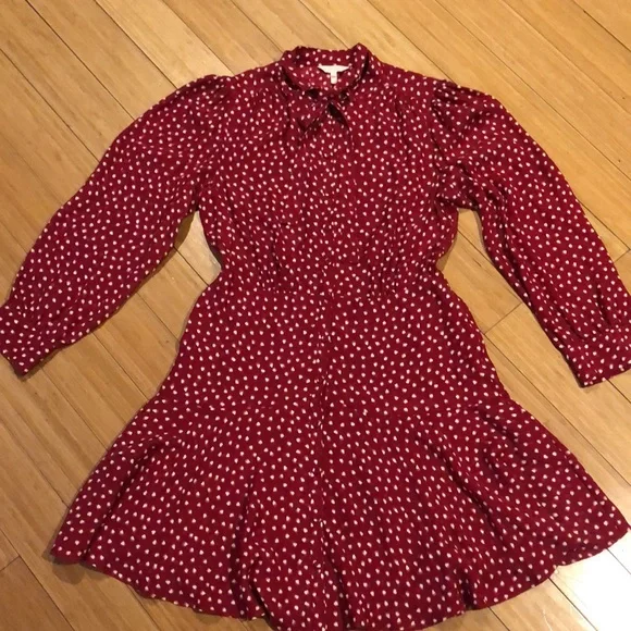 Sleeve Rebecca Taylor Blurry Heart Dress REBECCA TAYLOR Blurry Heart Red Silk Embroidered Long Sleeve Size Sleeve Rebecca Taylor Blurry Heart Dress REBECCA TAYLOR Blurry Heart Red Silk Embroidered Long Sleeve Size